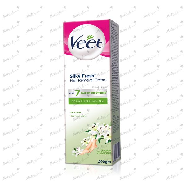 Veet Cream Silk & Fresh 200 Gm Dry