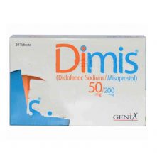Dimis Tablets 50mg 20's