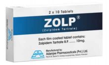 Zolp Tablets 10mg 2X10’S