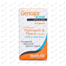 HealthAid Gericaps Active 30 Capsules