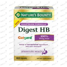 Nature's Bounty Digest HB 75 Mg 60 Capsules