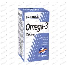 HealthAid Omega 3 750mg 30 Capsules