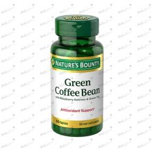 Nature's Bounty Green Coffee Bean with Raspberry Ketones & Green Tea 60 Capsules