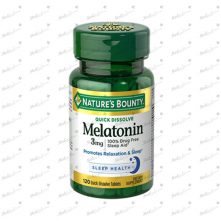Nature’s Bounty Quick Dissolve Melatonin 3mg