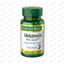Nature’s Bounty Melatonin 5 mg