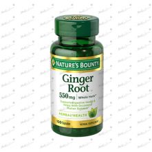 Nature’s Bounty Ginger Root 550mg