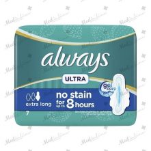 Always Ultra Sanitary Pads Long Single Pack 8 Count
