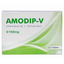 Amodip-V 5/160mg Tablets 14's