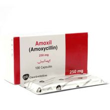 Amoxlin 250mg Capsules 100's (Disp)