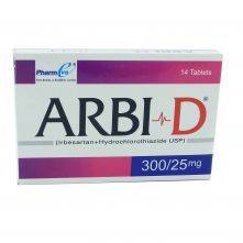 Arbi D 300/25mg Tablet 14's