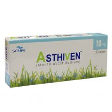 Asthiven 10mg Tablets 28's