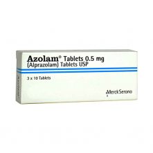 Azolam Tablets 0.5mg 3X10's