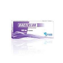 Bacticlor 500mg Capsules 12's