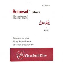 Betnesol Tablets 2X10's