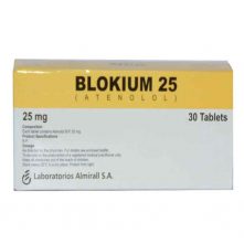 Blokium Tablets 25mg 30's