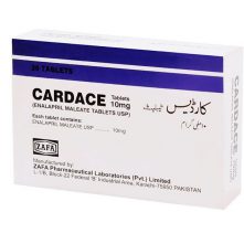 Cardace 10mg Tablets 1X20's