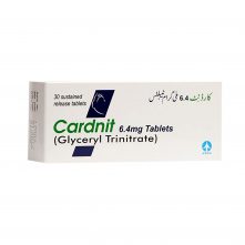 Cardnit Tablets 6.4mg 30's