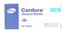 Cardura Tablets 2mg 2X10's