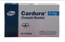 Cardura Tablets 4mg 2X10's