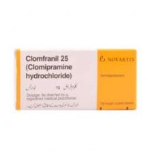 Clomfranil 25mg Tablets 100's