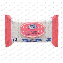 Cool & Cool Baby Wipes 80 Count