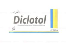 Diclotol 50mg Tablets 20's