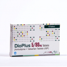 Dio Plus Tablets 5/80mg 14's