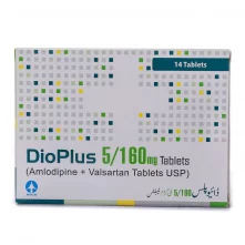 Dio Plus Tablets 5/160mg 14's