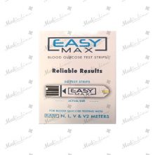EasyMax Blood Glucose - 50 Test Strips