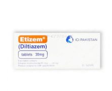 Etizem Tablets 30mg 30's