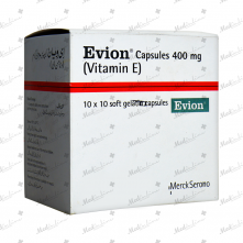 Evion Capsules 600mg 10X10's