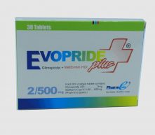 Evopride Plus Tablets 2 500mg 30's