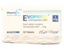 Evopride Tablets 1mg 3X10's