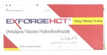 Exforge Hct Tablets 10/160/12.5mg 14's