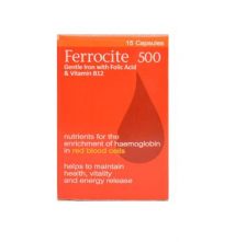 Ferrocite 500mg Capsules 15's