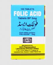 Folic Acid 5mg Tablets 100's