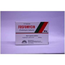 Fosfomycin BP98 Capsules 500mg 12's