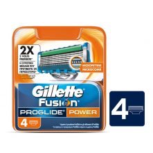 Gillette Fusion Proglide Flexball Shaving Razor Manual Cartridges 4's