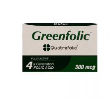 Greenfolic 300mcg Softgel 30's