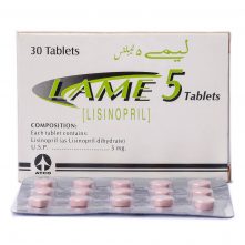 Lame Tablets 5mg 2X15's