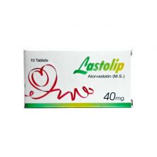 Lastolip Tablets 40mg 10's