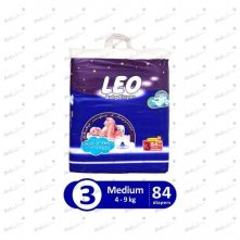 Leo Baby Diapers Mega Pack Medium 84Pcs