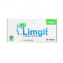 Limgit 25mg Tablets 30's