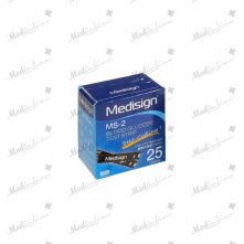 MeDisign Test Strips - 25 Pieces