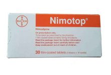 Nimotop Tablets 30mg 3X10's