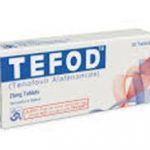 Tefod 25mg Tablets 30's