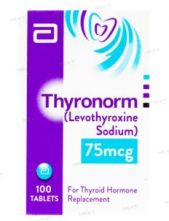 Thyronorm 75mcg Tablets 100's