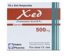 Xed Injection 500mg 10 Ampoules X 5ml