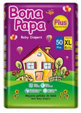 Bona Papa XL Diaper 50 Pieces