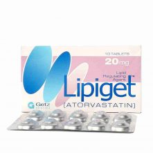 Lipiget Tablets 20mg 10's
